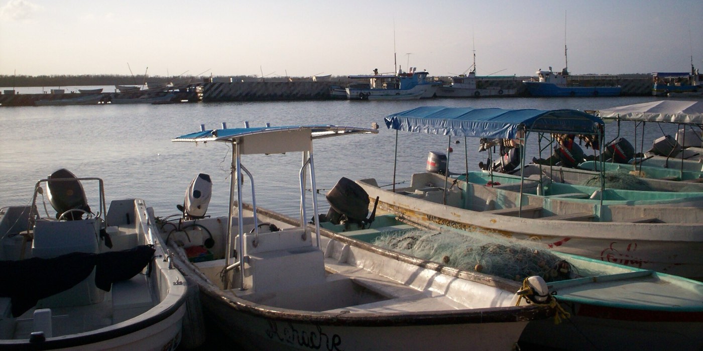 Ferry from Chiquilá